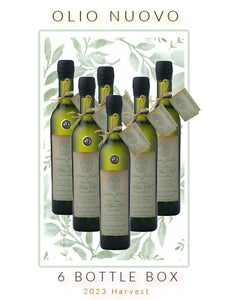 6 Bottle Box | Olio Nuovo 2023 Harvest