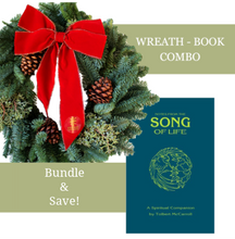 Load image into Gallery viewer, Holiday Special: Wreath &amp; Book Combo
