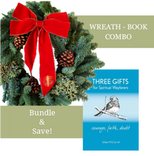 Load image into Gallery viewer, Holiday Special: Wreath &amp; Book Combo
