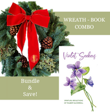 Load image into Gallery viewer, Holiday Special: Wreath &amp; Book Combo
