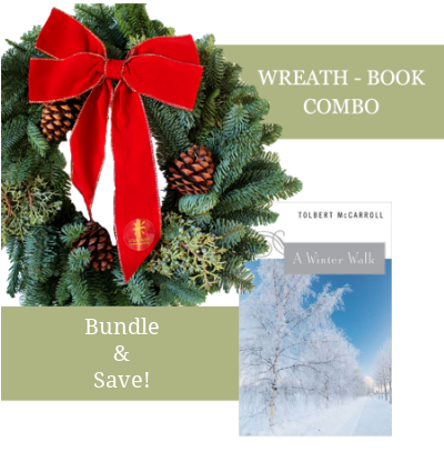 Holiday Special: Wreath & Book Combo