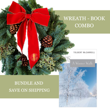 Load image into Gallery viewer, Holiday Special: Wreath &amp; Book Combo
