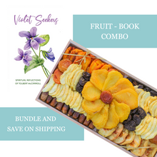 Load image into Gallery viewer, Holiday Special: Sun Dried Fruit Tray &amp; Book Combo
